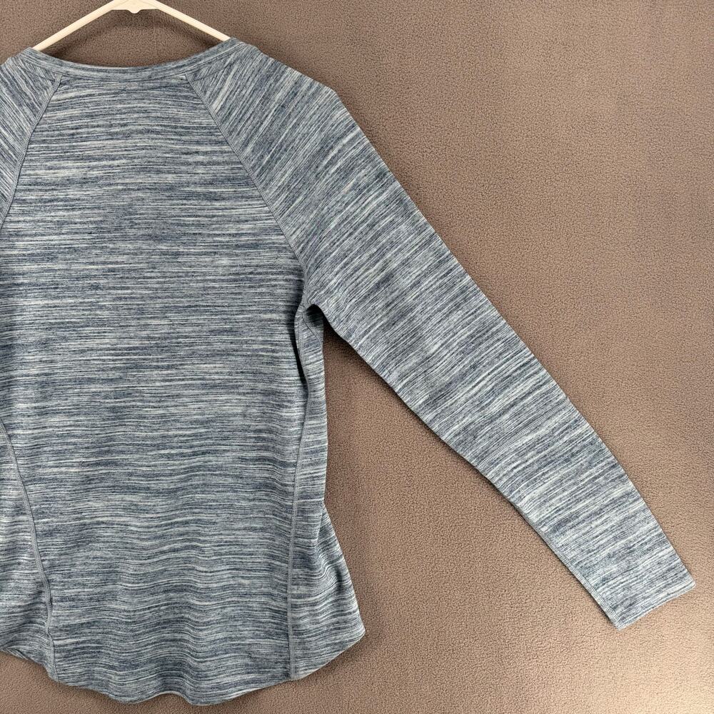 Exofficio Inset Shield Long Sleeve Base Layer Shirt Womens M Blue Outdoor Hiking - Picture 8 of 15